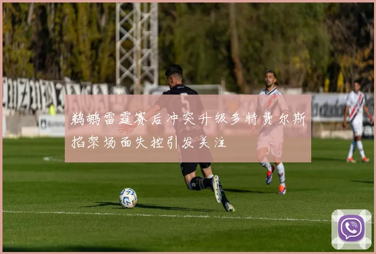 鹈鹕雷霆赛后冲突升级多特费尔斯掐架场面失控引发关注